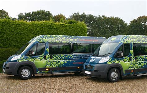 Minibus Livery Red Kite Vehicle Consultants Limited