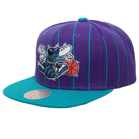 Achetez Nba Charlotte Hornets Team Pinstripe Snapback Cap Pour Eur