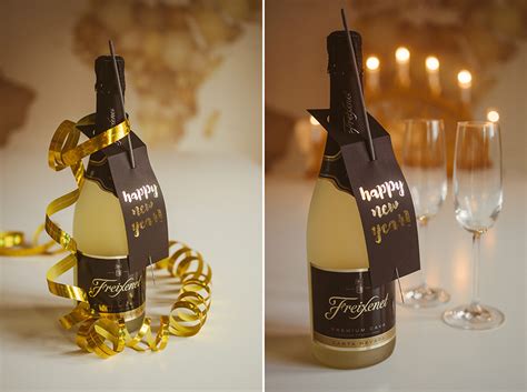 DIY und Freebie Flaschenanhänger für Silvester Bildpoeten