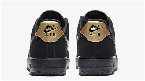 Nike Air Force 1 Black Metallic Gold | Where To Buy | DC3951-001 | The ...