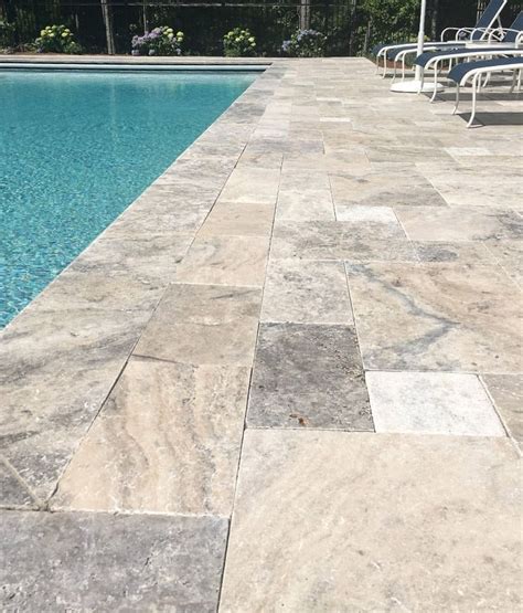 Silver Travertine Pavers Adelaide Silver Travertine Tiles