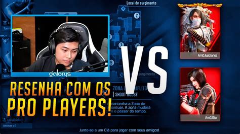 JAPA RESENHANDO CONTRA OS PRO PLAYERS NA RANKED YouTube