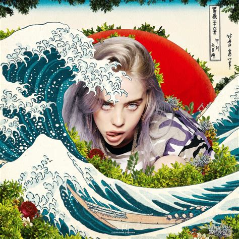 Billie Eilish Ocean Eyes Album Cover