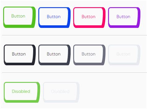 Pretty Cool Css Buttons Library Buttons Css Script