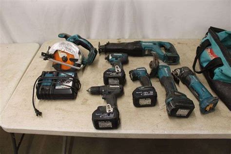 Makita 18-v. Cordless Tools - Lee Real Estate & Auction Service