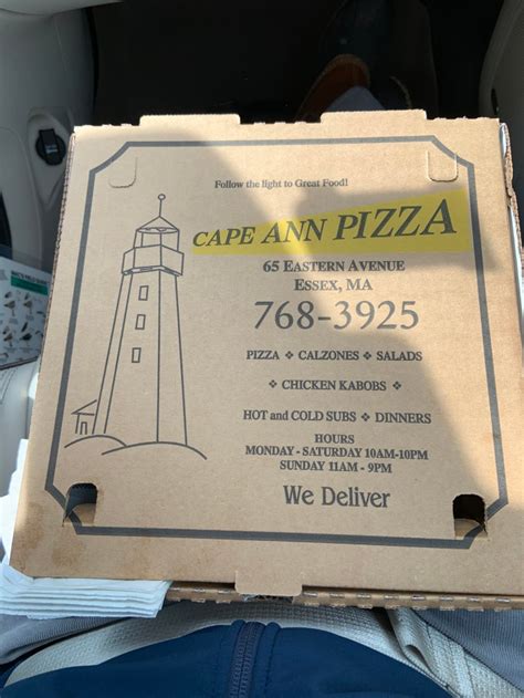 Thank You Cape Ann Pizza Good Morning Gloucester