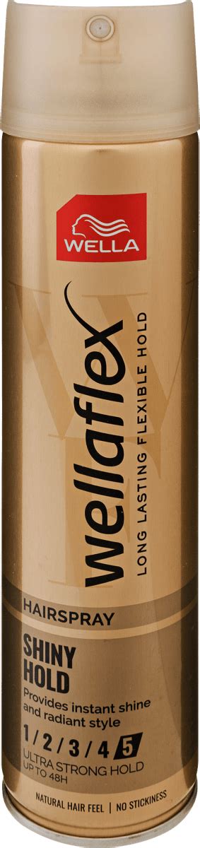 Wellaflex Hajlakk Shiny Hold Ultra Strong Hold 250 ml Vásároljon