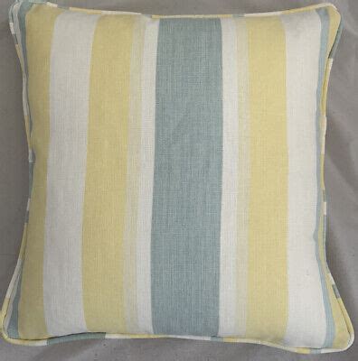 Duck Egg Stripe Cushion For Sale Ebay