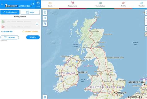 Michelin route planner and maps, traffic news, weather forecast ...