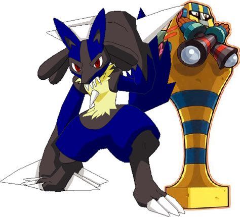 Evil Lucario Pharaohmanexe By Greasy Lucarioyun On Deviantart