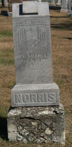 William Henry Norris Ii M Morial Find A Grave