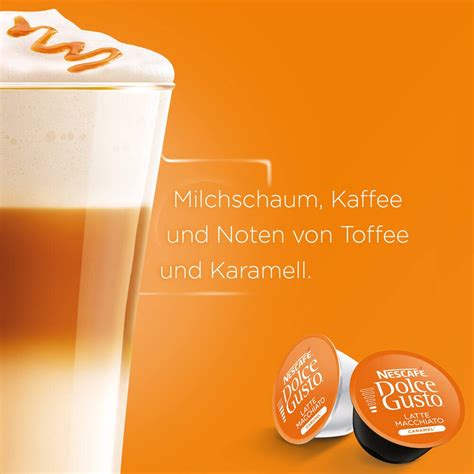 Karamell Latte Macchiato 16 Kapseln NESCAFÉ Dolce Gusto