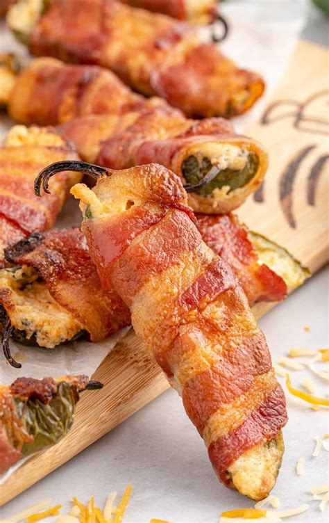 Bacon Wrapped Stuffed Jalapeño Peppers Artofit