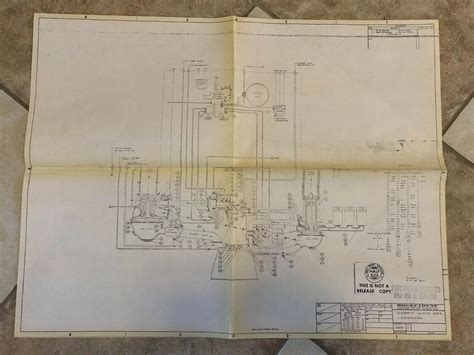 RARE Rocket Blueprints Plans Schematic History Space Science NASA Vintage | #2094128250