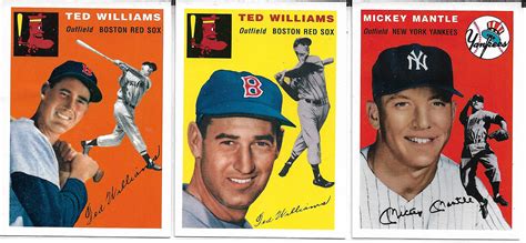 1954 Topps Ted Williams Card