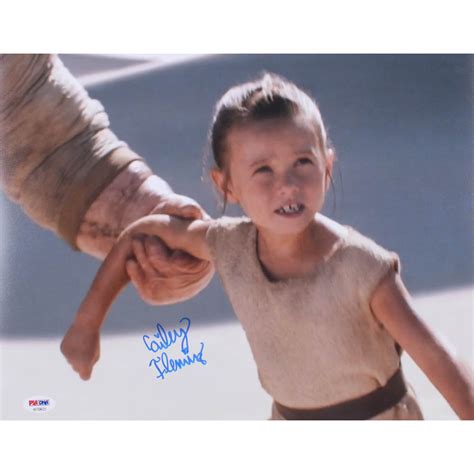 Cailey Fleming Signed "Star Wars: The Force Awakens" 11x14 Photo (PSA ...