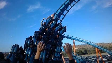 Scream Six Flags Magic Mountain Back Row 4k Hd Pov November