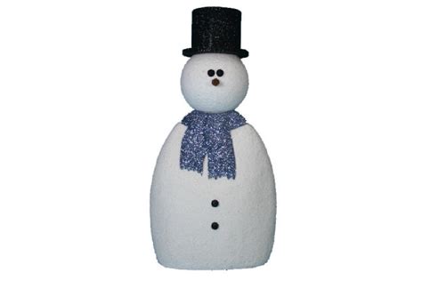 Foam Snowman Decoration We Build Snowmen In Many Sizes And Shapes