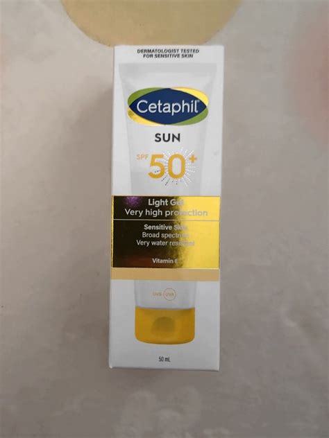 Cetaphil Light Gel Sunscreen Spf Beauty Personal Care Face Face