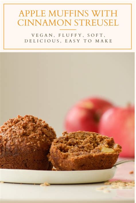 Apple Banana Muffins With Cinnamon Streusel With Veronika Healthy