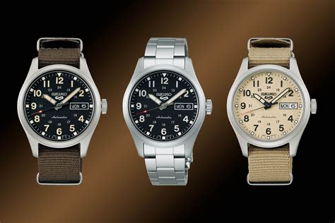 Introducing The New 36mm Seiko 5 Sports Mid Field Collection