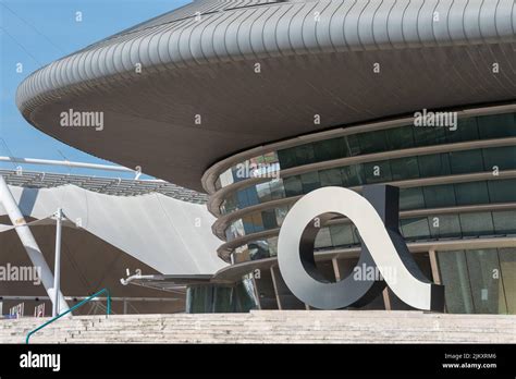 A Modern Building Of Altice Arena In Parque Das Nacoes In Lisbon