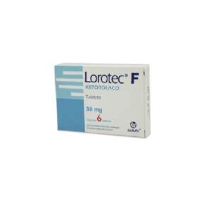 Lorotec F Ketorolaco Sublingual Mg Tabletas Farmacia Bioxana