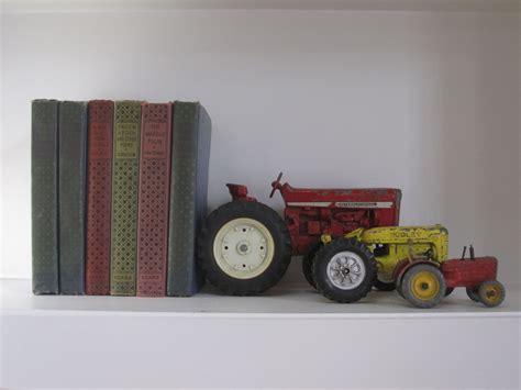 Our collection of vintage toy tractors. | Vintage toys, Toys, Toy car