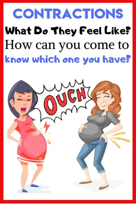 What Do Different Types Of Contractions Feel Like Mum And Them