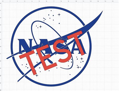 Nasa Circle Logo Color Version Svg Cricut File Svg Nasa Cut Etsy