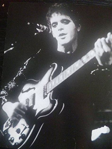 Lou Reed On Stage 1972 Mounted Mini Poster Etsy