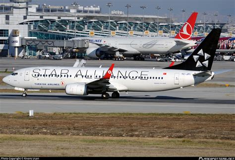 TC JFI Turkish Airlines Boeing 737 8F2 WL Photo By Kivanc Ucan ID