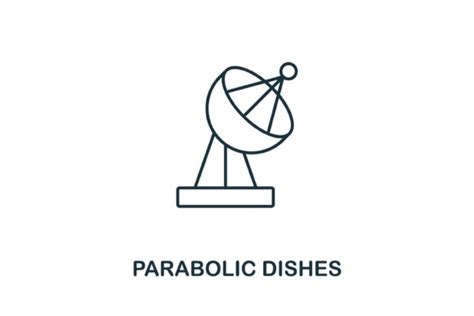 Parabolic Dishes Icon Graphic by aimagenarium · Creative Fabrica