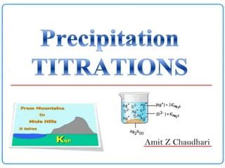 Precipitation Titration Pharmaceutical Analysis B Pharmacy Amit