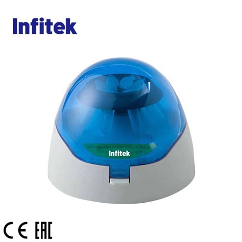 Infitek Cfg Mini R Low Speed Small Benchtop Centrifuge For Laboratory