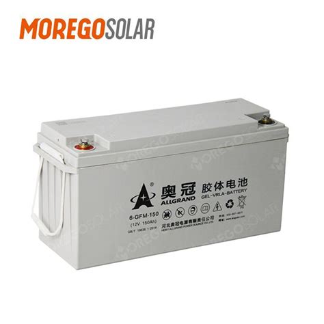 Allgrand V Ah Gel Battery Solar Battery China Solar Battery And