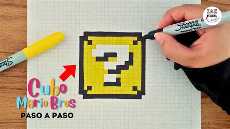 Como Pintar Un CUBO De MARIO BROS En PIXEL ART Tutorial Paso A Paso