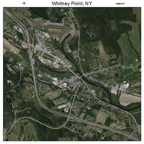 Aerial Photography Map of Whitney Point, NY New York