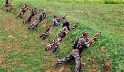 Maharashtra Four Naxals Killed Three Police Personnel Injured In