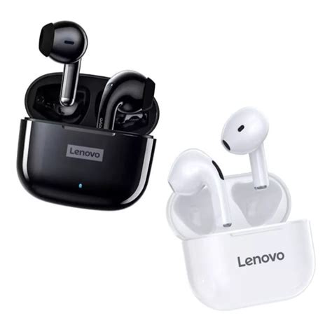 Fone De Ouvido In Ear Sem Fio Lenovo Livepods Lp40 Pro Preto Shopee