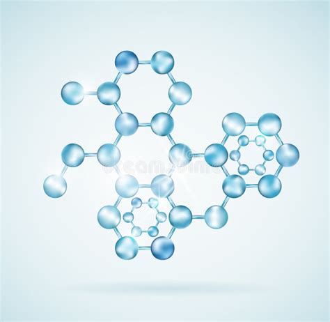 Icono De La Estructura Molecular Ilustraci N Del Vector Ilustraci N