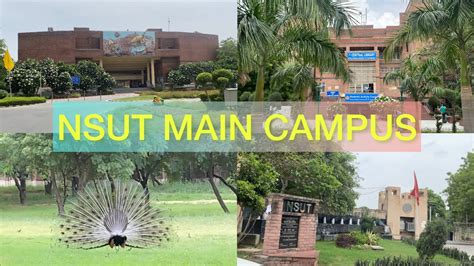 Nsut Main Campus M Tech Nsut Insights Trending Youtube College