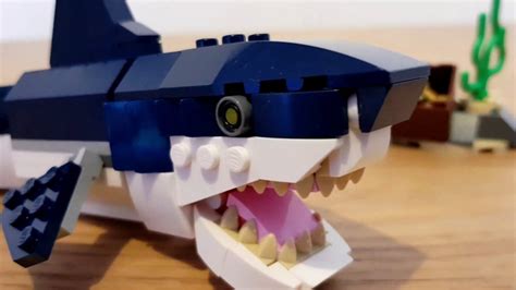 Lego Creator In Deep Sea Creatures Shark Build Youtube