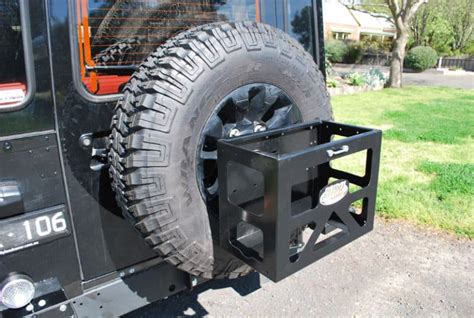 Wheel Mounted Jerry Can Holder Rijidij Off Road