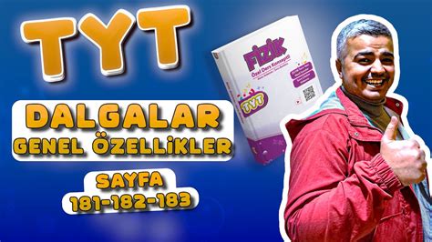 TYT Fizik Dalgalar Konu Anlatımı ve Soru Çözüm Sayfa 181 182 183