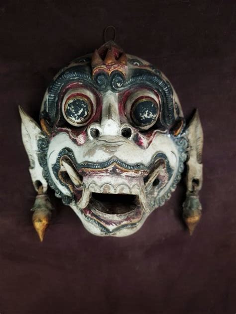 Topèng mask - Hardwood - Topeng Mask - Bali, Indonesia - Catawiki