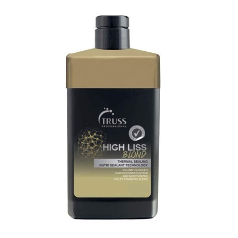 High Liss Truss Estraga O Cabelo - Truss Professional Blond High Liss - Bond Repair Treatment, Thermal ...