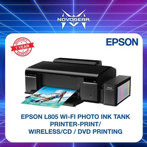 Epson L Wi Fi Photo Ink Tank Printer Print Wireless Cd Dvd