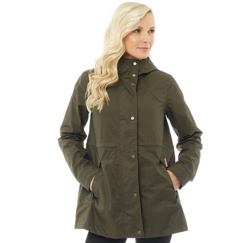 Buy Hunter Original Womens Cotton Smock Jacket Dark Olive