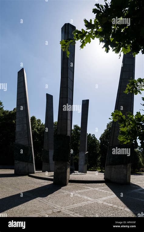 A Polish war memorial Chwała Saperom Glory Sappers Memorial in the